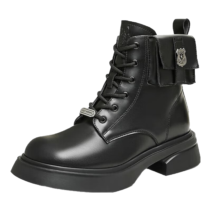 TEENMIX Women's Boots, Fleece-Lined Zootopia Co-Branded Women's Martin Boots, Comfortable And Stylish Women's Shoes
