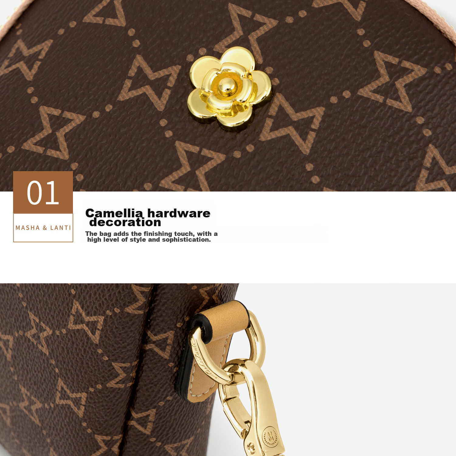 MashaLanti Women's Handbag, Luxury Phone Bag, Mini High-End Shoulder Crossbody Bag for Ladies, Mother's Day Gift on May 20th 41