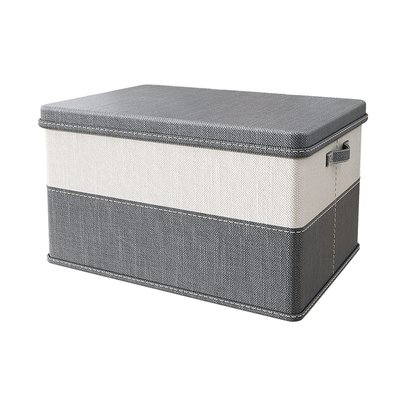 Ziranwu Large Washable Fabric Storage Box with Lid, Extra Large Capacity Garment Organizer, Suitable for Clothes And Linens, Lotus Pink - Extra Large