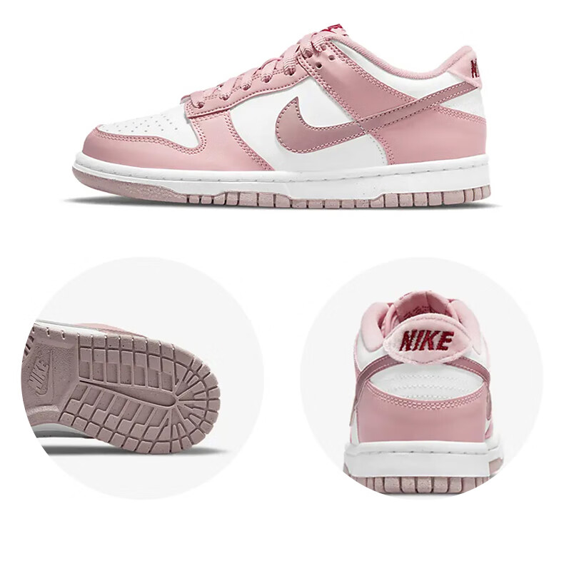 NIKE DUNK LOW(GS), Children's Sports Shoes, Women's Shoes, Spring And Summer, Black And White Panda, CW1590-100, Size 38.5 23