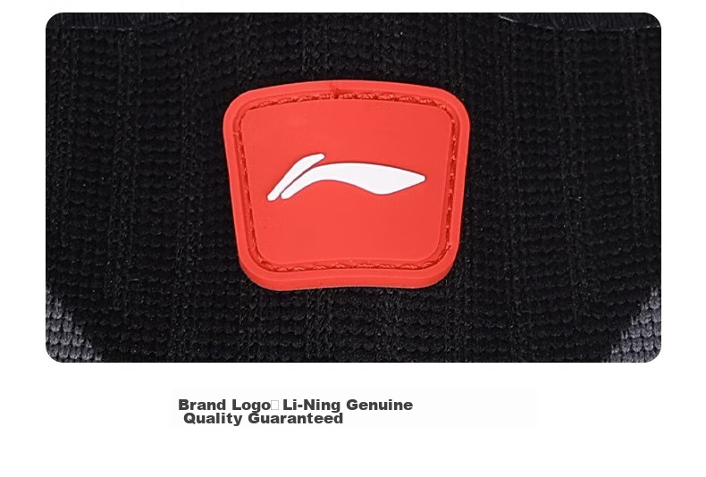 Li-Ning Elbow Guard Sleeve for Men And Women, Arm Support for Tennis Elbow, Sports Fitness LDET865-1 Black Gray XL 24