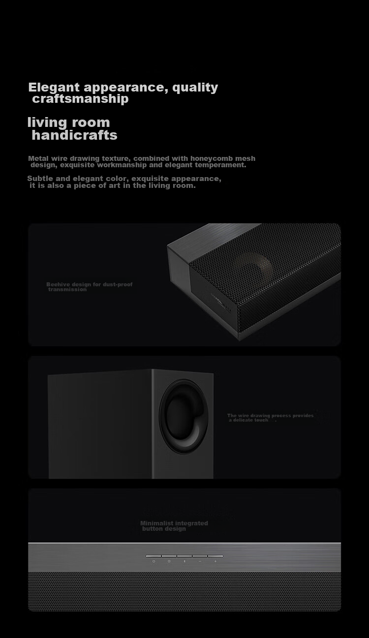 MI TV Soundbar 5.1.4 Dolby Atmos Wireless Bluetooth Soundbar + Subwoofer Sky Channel Surround Sound Home Theater System 11