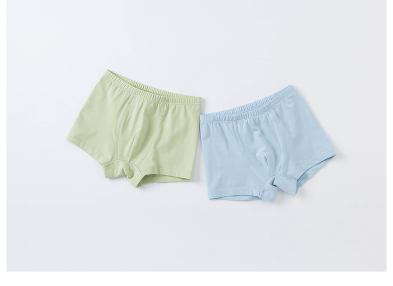 DAVE & BELLA [Two-Pack] Boys' Elastic Boxer Briefs 2024 Children's Boxer Shorts Baby Underwear 25