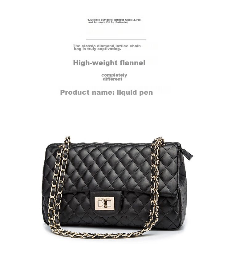 MONTAGUT Women's Handbag, Chanel-Inspired Chain Bag, 2026 New Crossbody Bag, Shoulder Bag, Birthday Gift for Wome 4