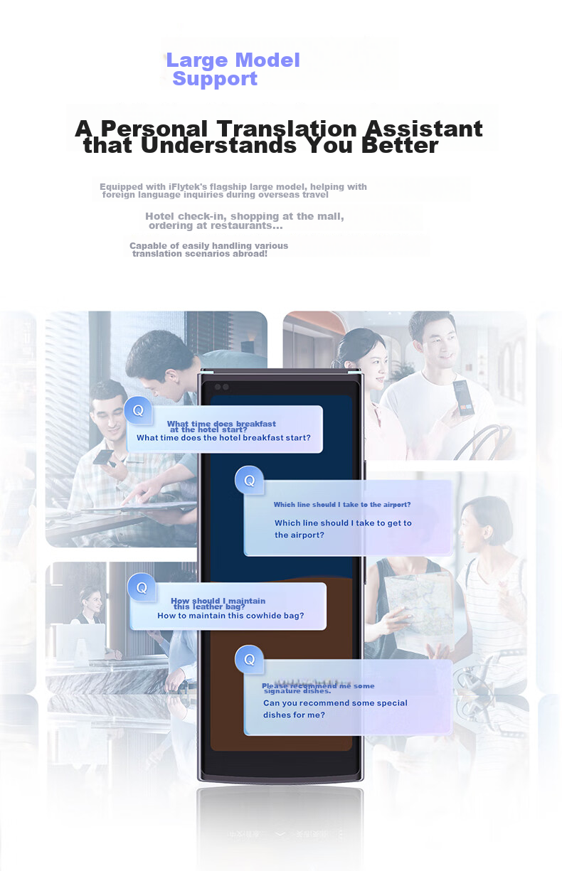 IFLYTEK Translation Device 4.0 Star Fire Edition Multi-Language Offline Voice And Photo Smart Translator Translation Pen for Overseas Travel And Real-Time Speaking Translatio 5
