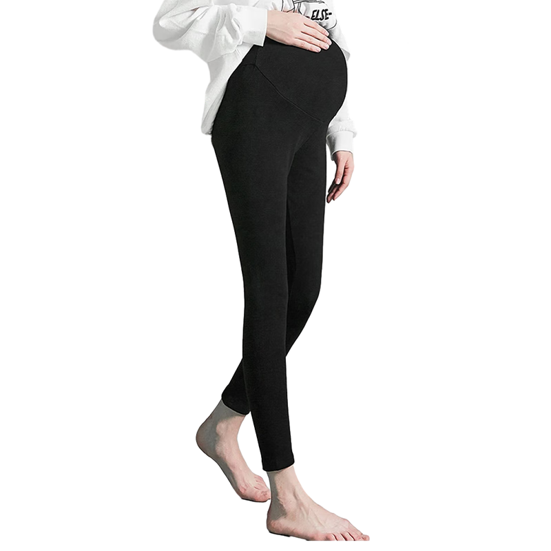 JOYNCLEON Maternity Pants, Spring And Summer Leggings, Wearable Sports Yoga Safety Casual Trousers, Black L, Jyk169925