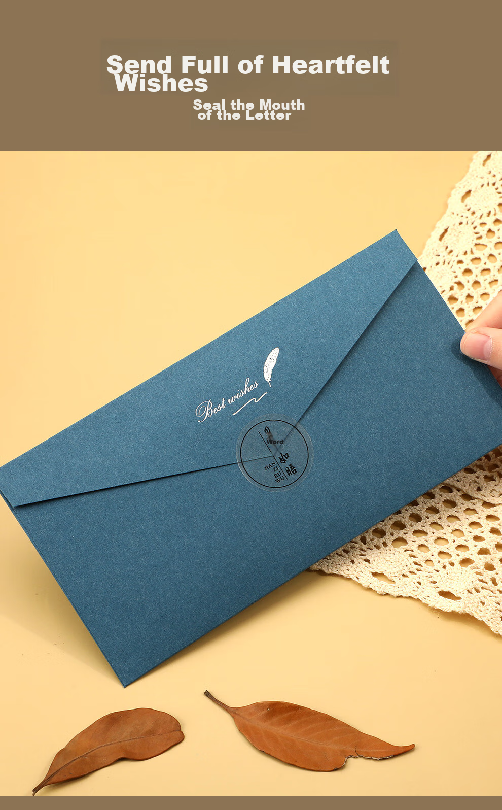Jiaranheng Envelope And Letter Set, Back-To Gift for Teachers And Classmates, Birthday Card, Anniversary Creative Card, Vintage-Style Romantic Letter, Confession, Vintage Invitatio 9