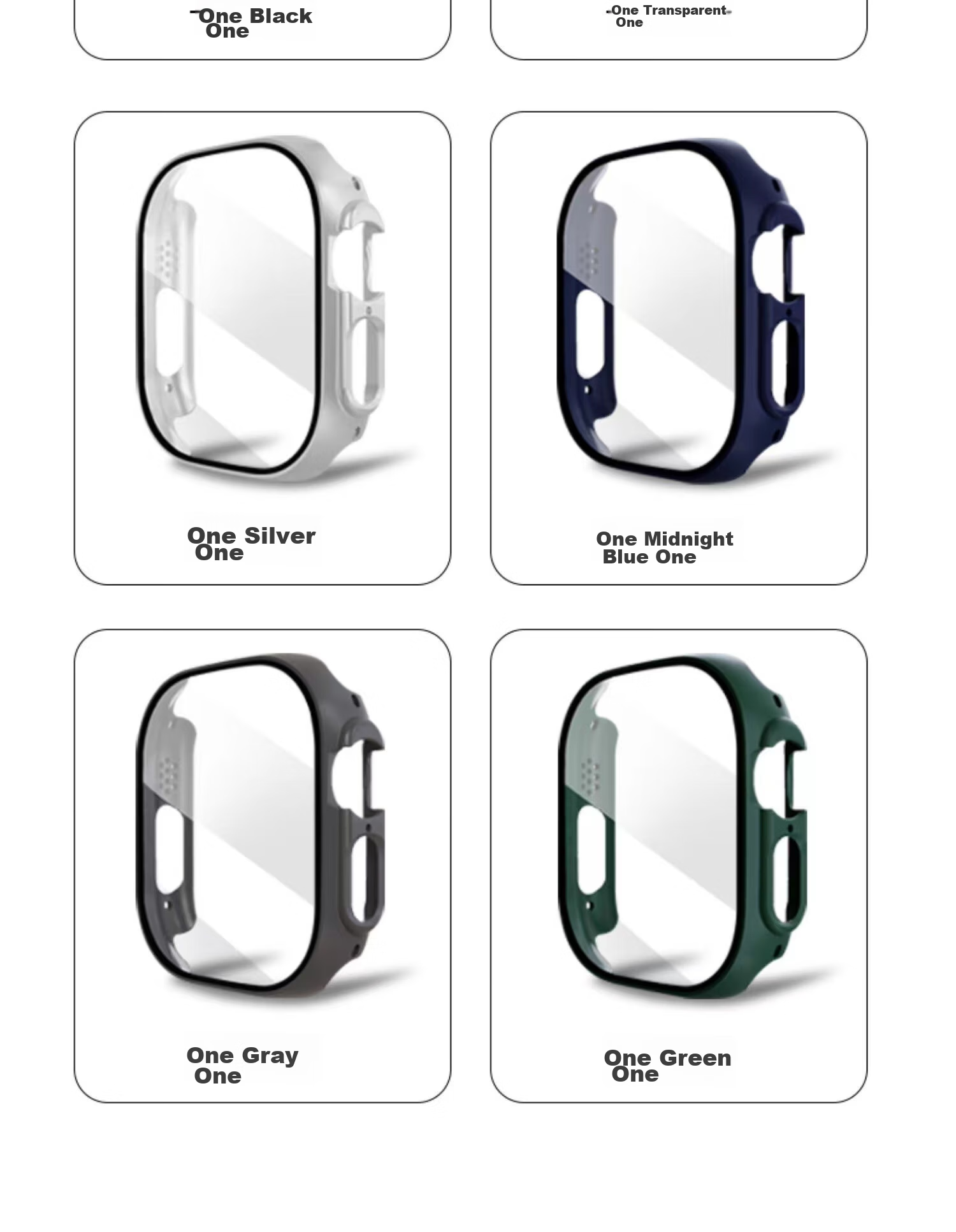 Watchbond Compatible with IWatch Ultra 4 Protective Case Apple Watch Ultra 2 Full Coverage Protective Case, Apple Watch Ultra 3 Integrated Case And Screen Protector, 49mm Shockproof Scratch-Resistant Protectio 8