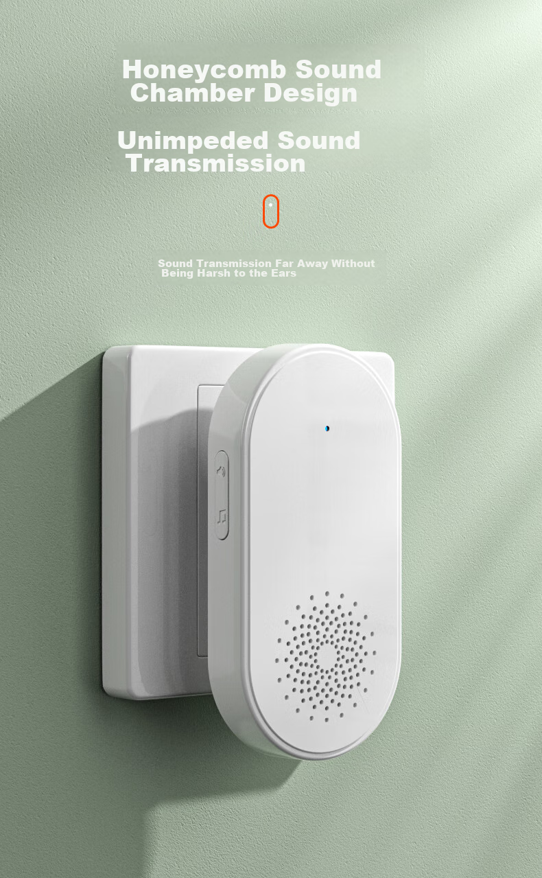 Xiya Wireless Doorbell, Elderly Call Button, Home Emergency Button for Seniors, Remote Control One-Button Emergency Alarm for Patients 5
