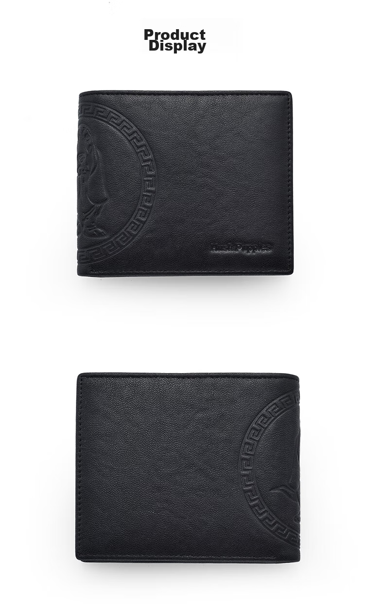 Hush Puppies Wallet, Short Business Casual Brand Embossed Billfold, Gift Box Set, Father's Day Gift for Boyfriend 8