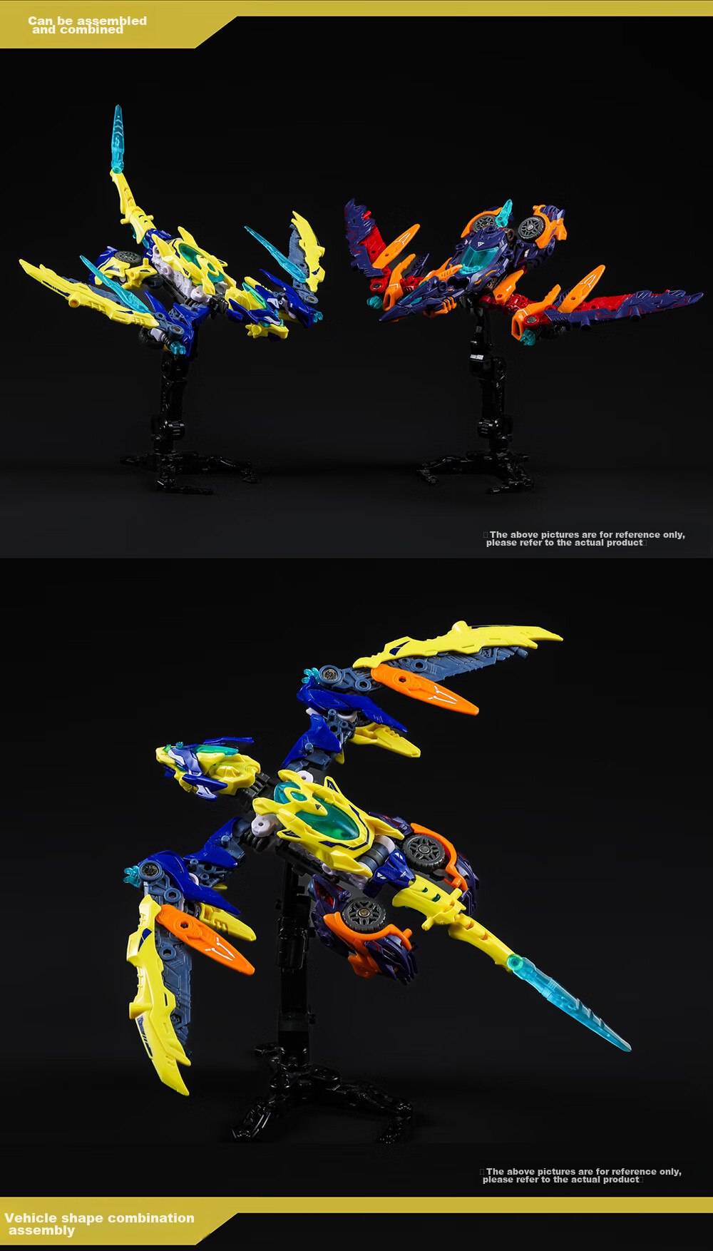 52TOYS Wuniangshou Series Lightning Lizard Transforming Toy, Trendy National Creation Mecha, Suitable for Ages 14+, Great Gift for National Day Holiday 8