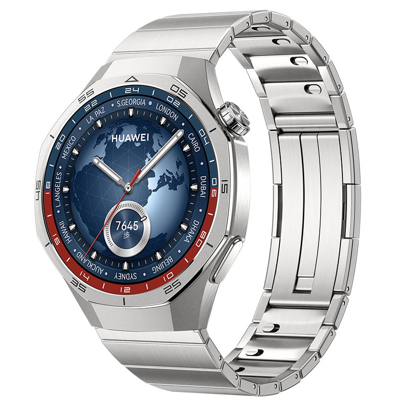 Xiaopijiang Stainless Steel Strap for Huawei GT6 Pro Watch Band, Compatible with Huawei Watch 5/Watch 4 Pro/3, Stainless Steel Chain Strap for GT5 Pro/GT4/3/2
