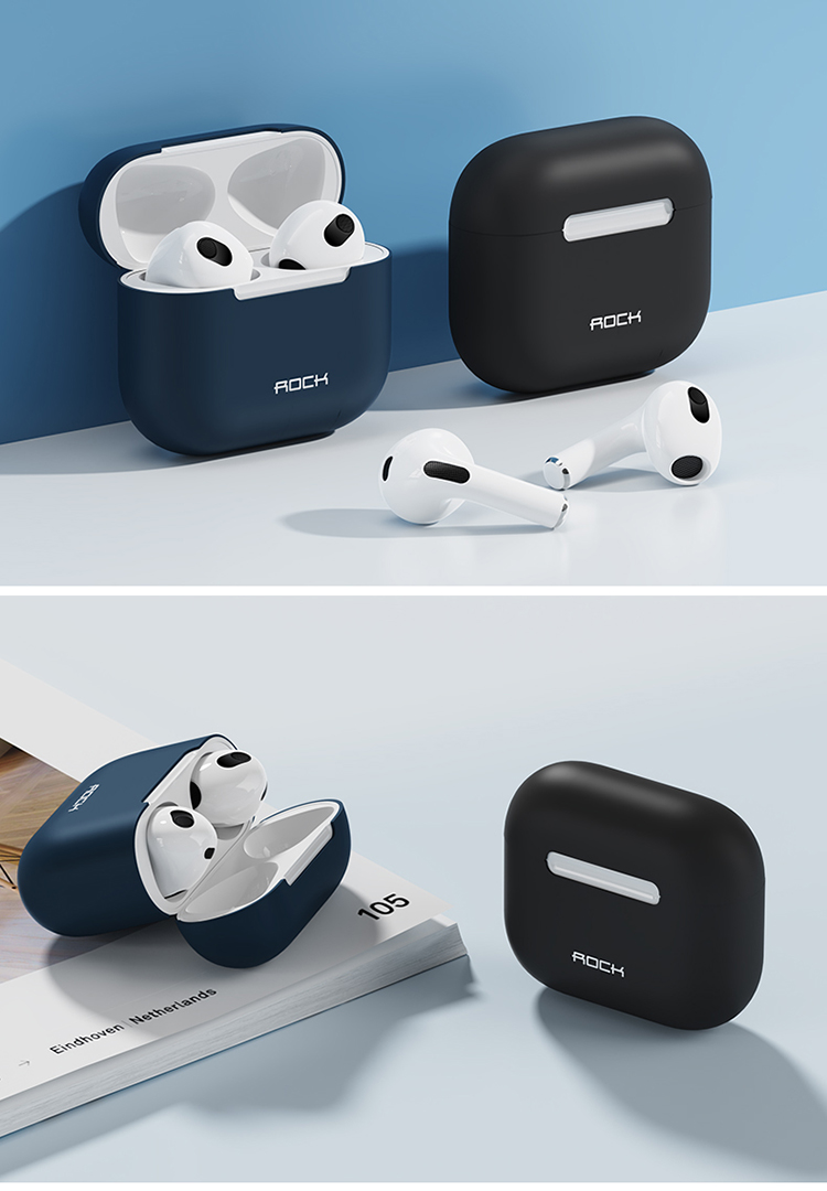 ROCK Doraemon Compatible Airpods Pro 3 Protective Case, Apple Airpods Pro 3 Earphone Case, Leather Cute Shockproof Dustproof Anti-Fingerprint Wax Seal Stamp 10