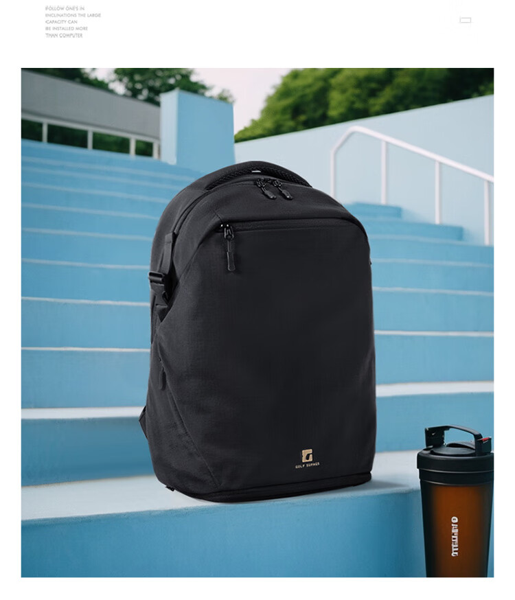 GOLF Backpack for Men And Women, Casual Laptop Bag, 15.6/16 Inch Laptop Backpack for Students, Travel Backpack 24