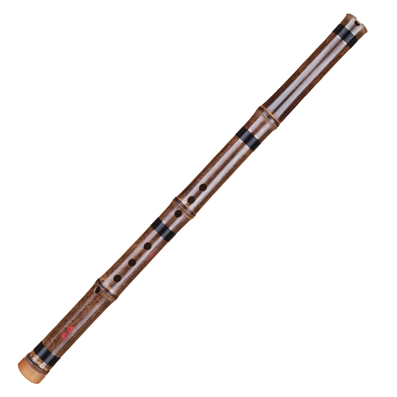 Daoyun Purple Bamboo Xiao Flute, Eight-Hole G Key, Beginner's Entry-Level Professional Ancient Style Purple Bamboo Short Flute, Musical Instrument