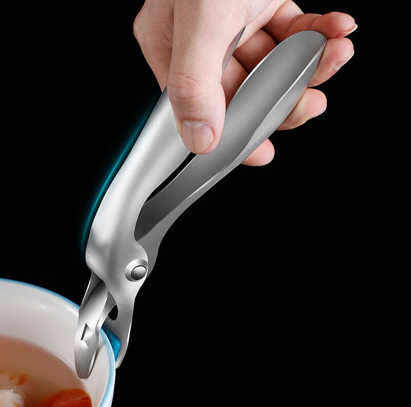 Baijie Bowl And Plate Tongs, 304 Stainless Steel Kitchen Utensils, Bowl Gripper, Plate Lifter, Dish Carrier, Heat-Resistant Tongs 1