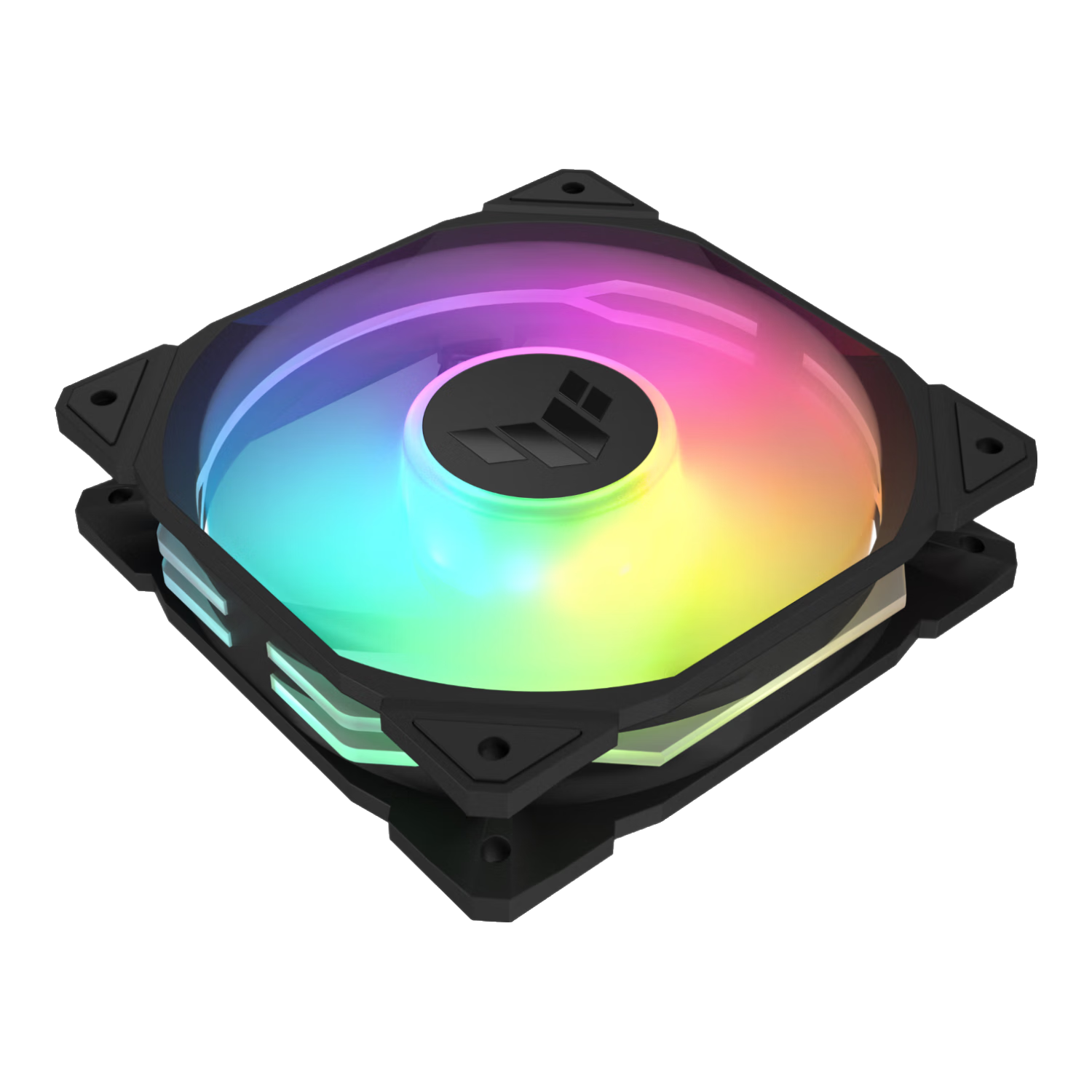 ASUS TUF GAMING TR120 Thunderbolt Case Fans, 3-Pack, ARGB Fans/PWM Temperature Control/Double Layer LED Array/28mm Thick Blades