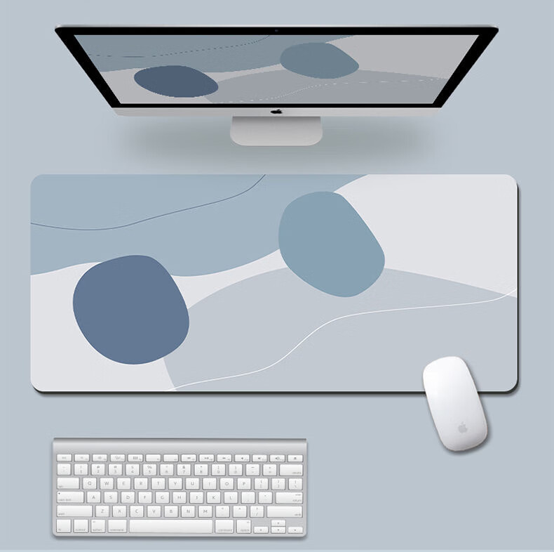 Juyingfeng Mouse Pad, Medium And Small Sizes, for Office, Home, Bed, Mobile Computer Desk, Non-Slip, Washable, Writing And Gaming Mouse Pad, 60*30cm, Ping'an Xile 17