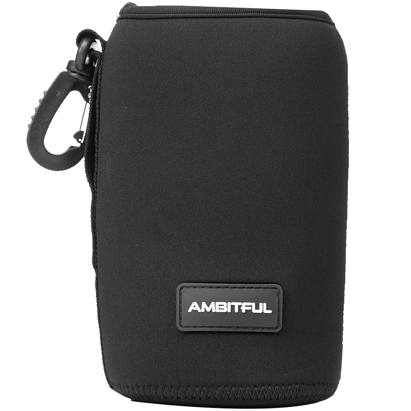 AMBITFUL LP13 DSLR Camera Lens Bag Storage Container, Lens Protection Pouch, Suitable for Canon EF100-2.8, EF-S18, Sony FE50-1.4, E18-105mm