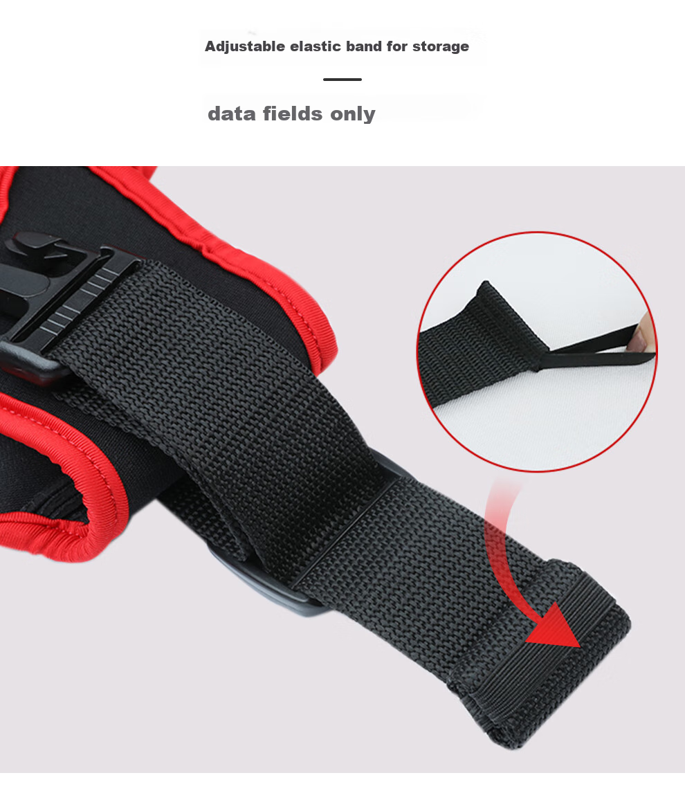 PROIRON Puli'ai Weighted Vest Waist Belt with Hidden Sandbags for Running, Sports Equipment, Black And Red, 5KG 11