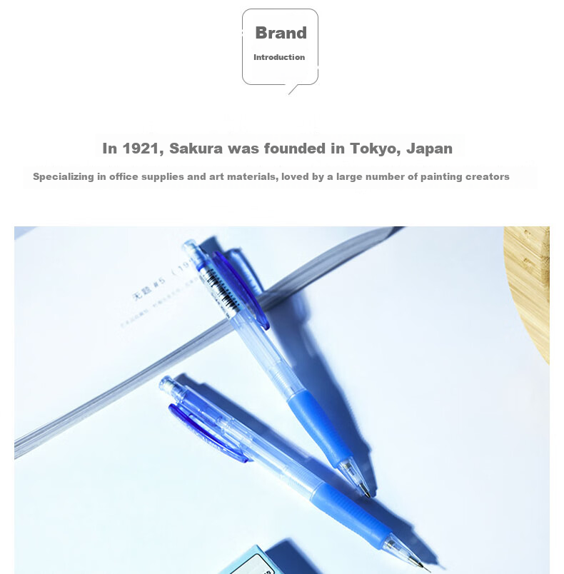SAKURA Japanese Mechanical Pencil, Drawing Pencil, Shock-Absorbing Lead, Anti-Breakage, 0.5mm Yellow Barrel 8