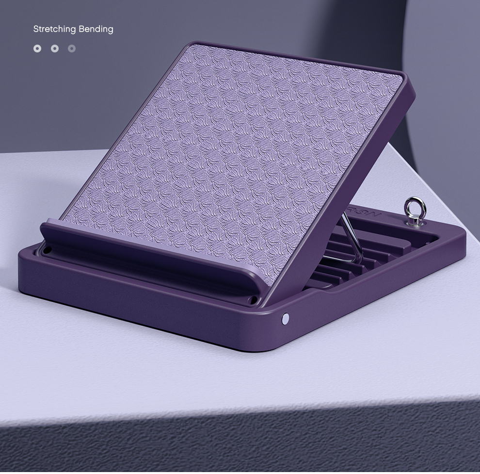 PROIRON Puliai Steel Stretching Board Seated Forward Bend Trainer Calf Stretch Incline Board Squat Step Platform 2