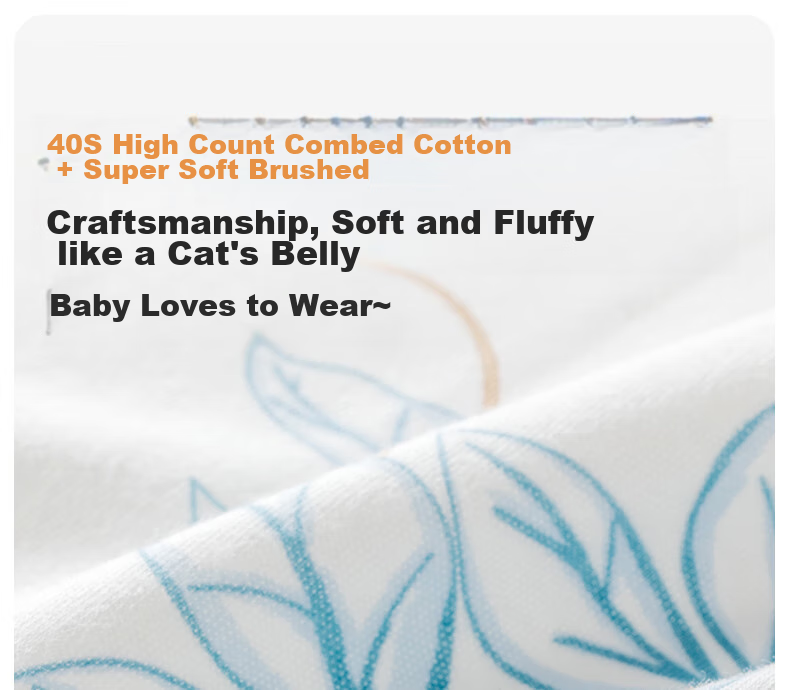 Beitaisi Baby Clothes Spring And Autumn Long-Sleeve Bodysuit, Pure Cotton Newborn Onesie, for Boys And Girls, Early Spring Outfit Pajamas 11