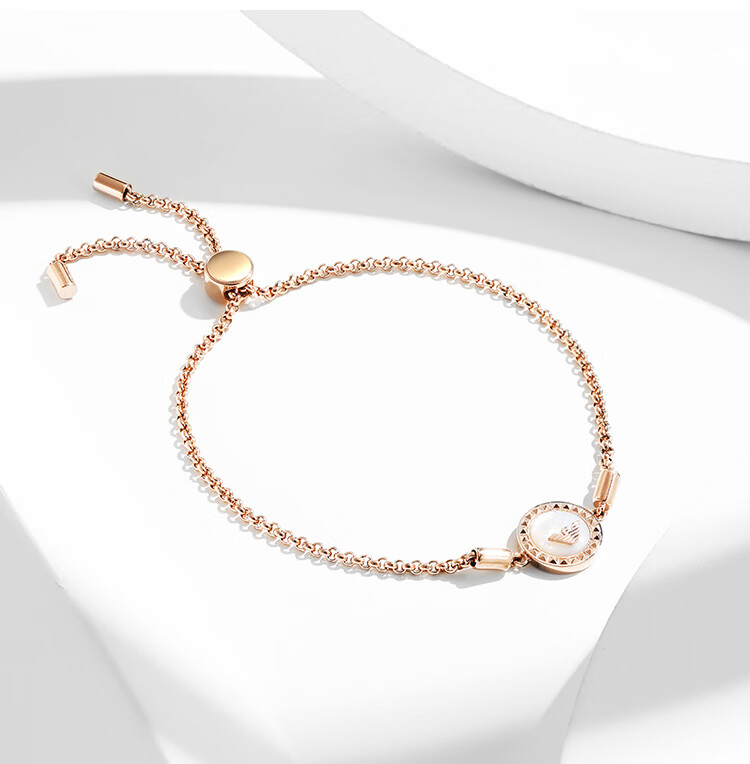 EMPORIO ARMANI Women's Bracelet, Eagle Logo, High-End Versatile Bracelet, Birthday Gift for Girlfriend, EGS2568221 8
