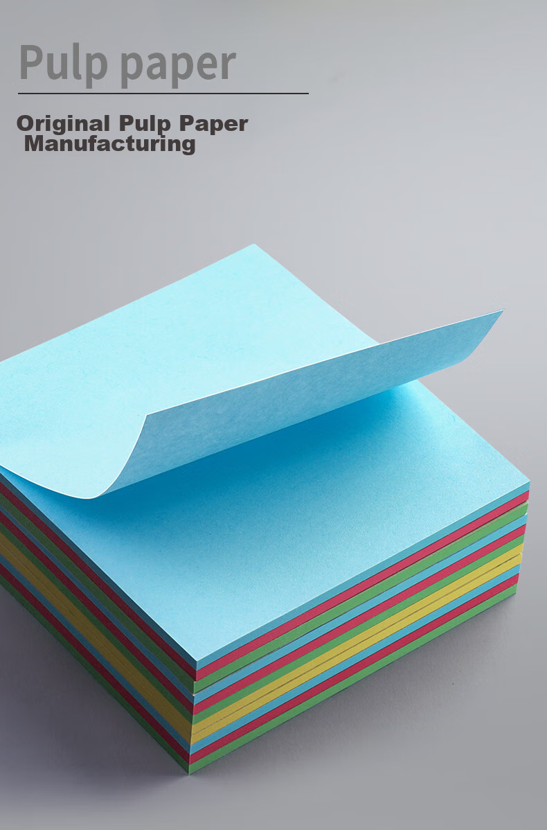 Dile Gradient Transparent Pearl Pull-Out Sticky Notes Strong Adhesive Memo Pads for Students Office Supplies Labels 126 Sheets/Roll BF01-081 Anxiety-Free Single Pack 6