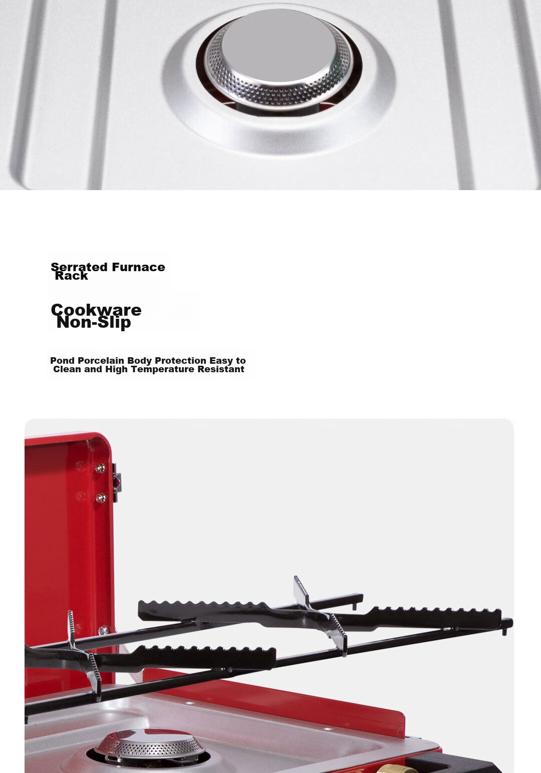 E-Rover Portable Camping Stove for Outdoor Cooking And Barbecue, Gas Stove, Butane Stove, Camping Cookware, Portable Cooking Equipment 6