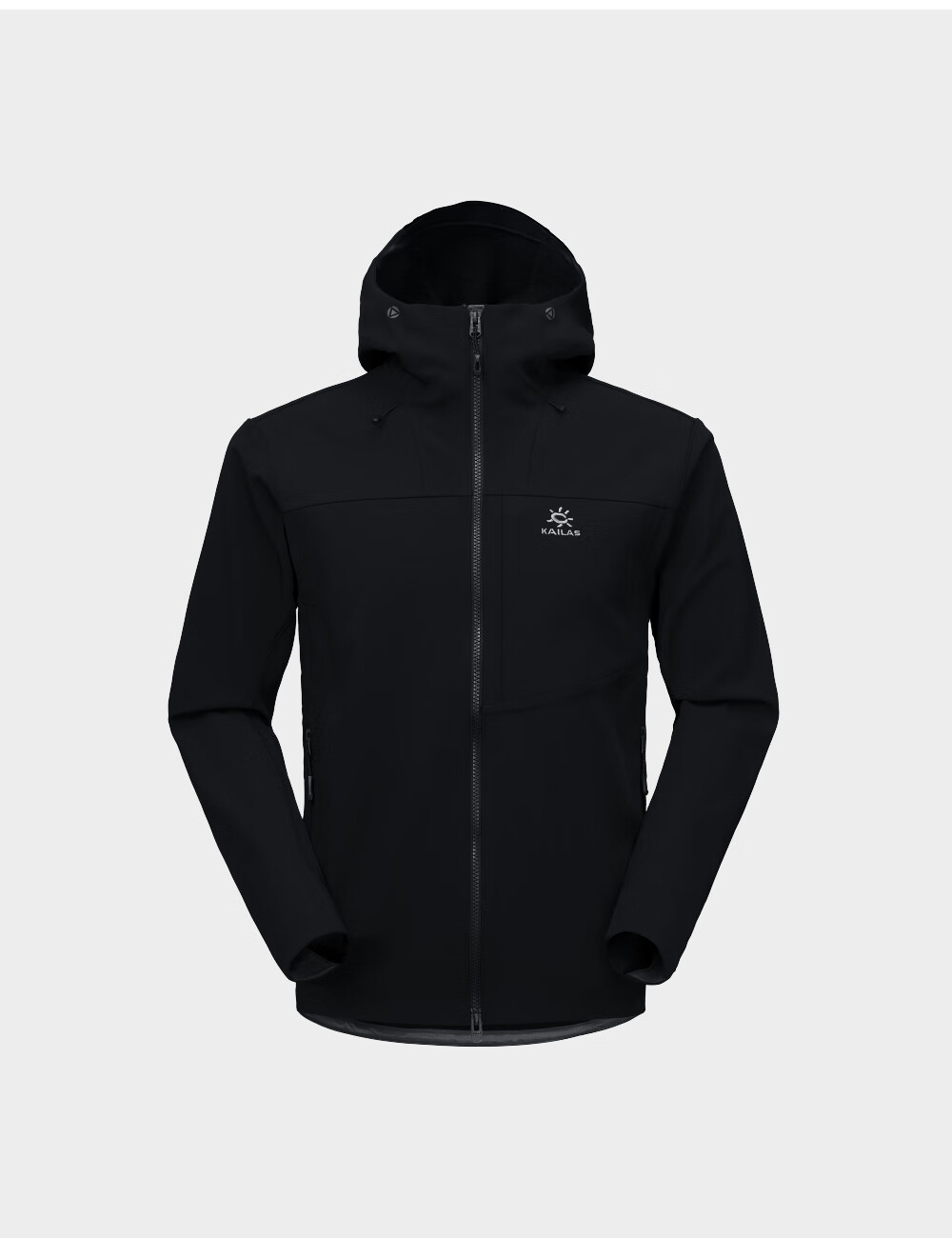 KAILAS M8 IC Hooded Softshell Jacket Men Fleece Warm Breathable Stretch Durable Windproof Hiking Coat Autumn Winter 27