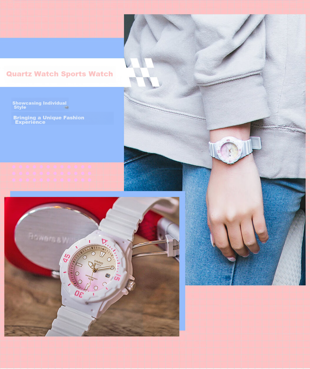 Casio Watch for Women Students, Exams, Children's Analog Watch, Luminous, Sports, Waterproof, Quartz Watch for Men And Women LRW-200H 12
