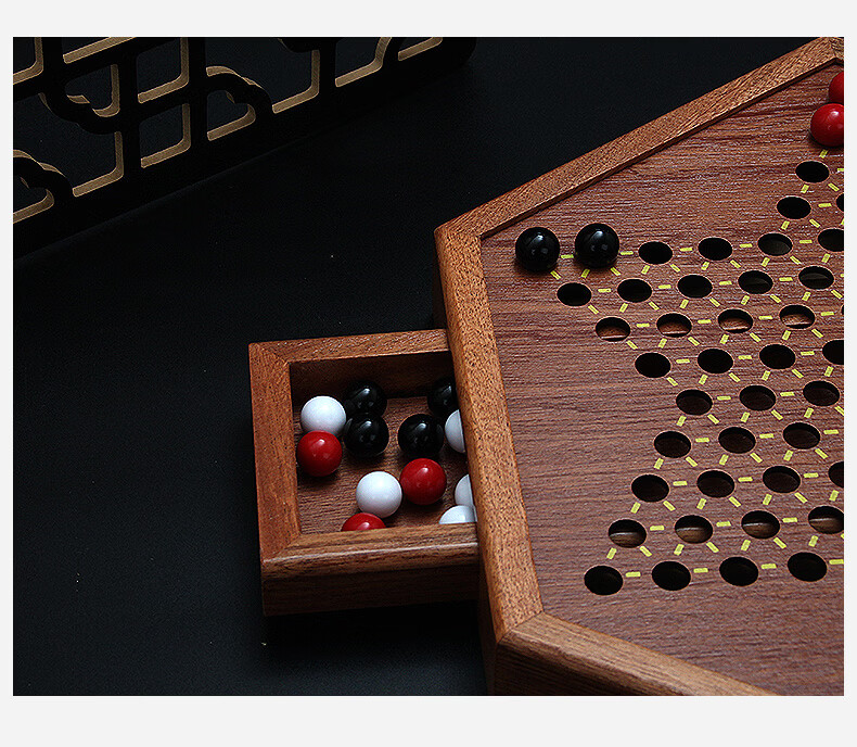 Huasheng Acrylic Checkers Board Set for Travel (60 Checkers + 12 Spare Pieces), Father's Day Gift 4