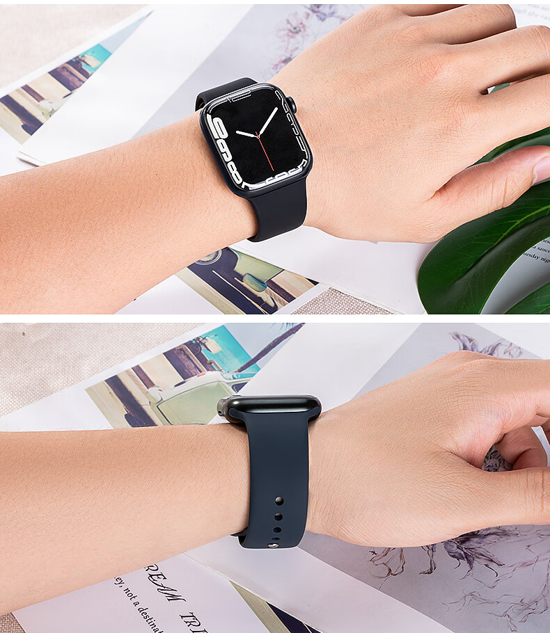 BHO [Over 1 Million Sold Online] Compatible with Apple Watch Band, Suitable for Apple Watch S12 Sports Band, IWatch S11/10/9/ultra4/se Silicone Strap 11