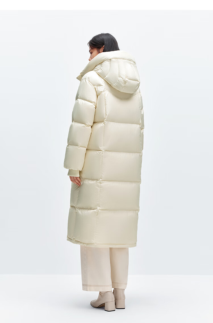 Taipingniao Women's down Jacket with Hood, Puffer Winter Warm Coat, Pink Short Style, XS 38