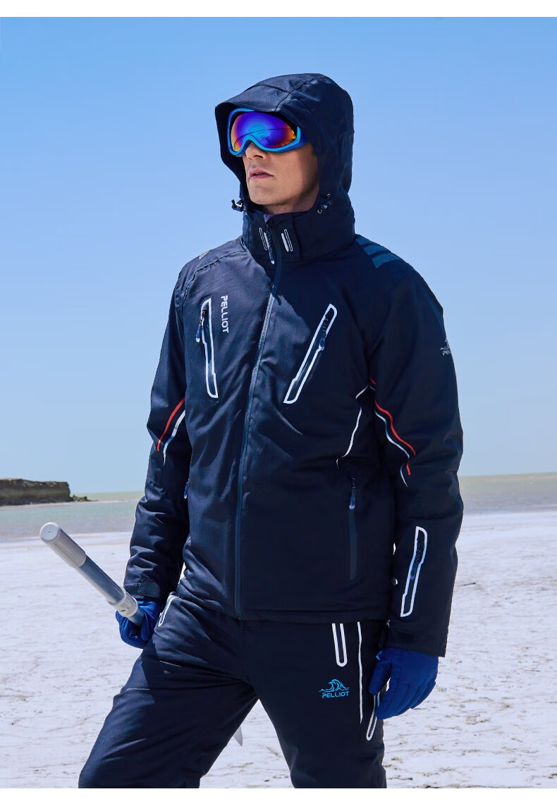 伯希和户外滑雪服男女专业防寒保暖登山服单双板滑雪衣