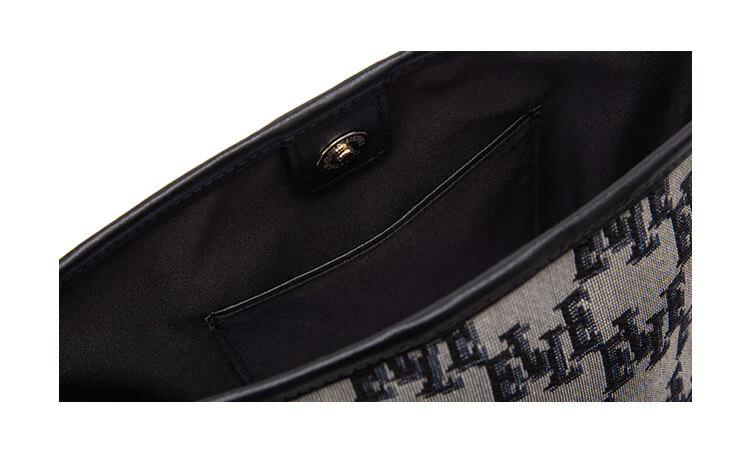 ELLE New Women's Handbag, Monogram Bucket Bag, Tote Bag, Commuter Shoulder Bag, Underarm Bag, Birthday Gift, 23025 10