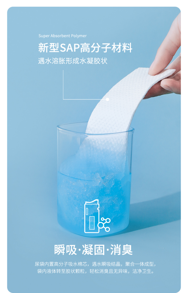 BANANA TRIP Disposable Portable Travel Urine Bag Emergency Mini Toilet for Men And Women Portable Potty Vomiting Bag 5 Pieces 7