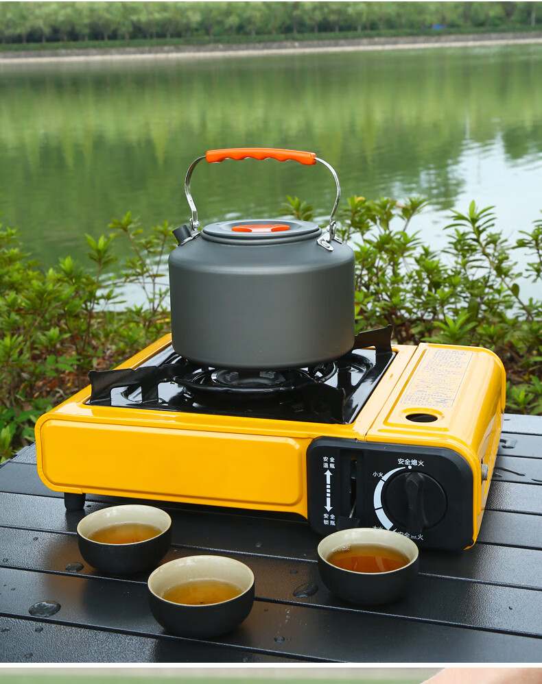 户外烧水壶车载野外泡茶卡式炉煮水热水壶野营可烧水炊具锅具炉具小号