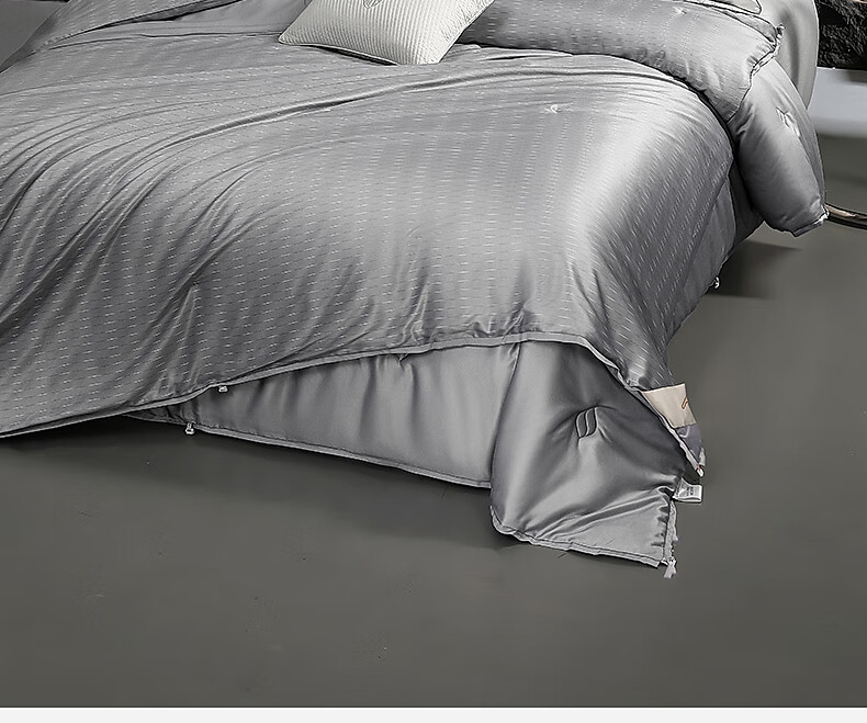 Shuixingjiafang Silk Comforter, 100% Silk Winter Quilt, Winter Double-Layer Quilt, Two-In Duvet Insert, Approximately 8.8 Jin, 200×230cm 12