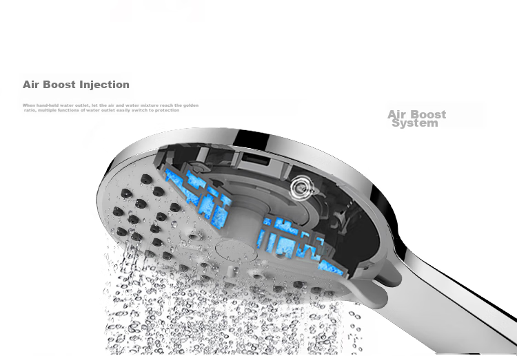 MICOE High-Pressure Shower Head Top Spray Large Shower Head M-HS5Q 8