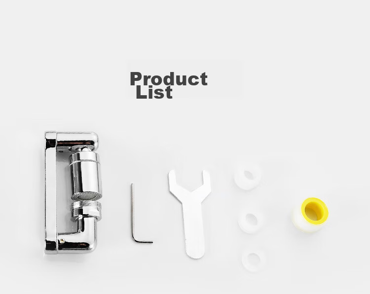 JD Original 1440° Mechanical Arm Faucet Sprayer with Filter, Rotating Mechanical Arm Filter Anti-Splash Spout for Kitche 12