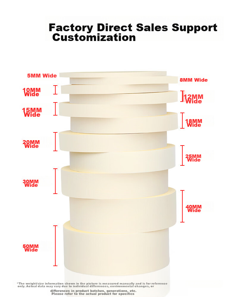 Mileqi High Viscosity White Acrylic Electrical Tape for LCD Screen Wiring, Phone Repair, Earphone Data Cable Repair, Tear-Away Insulation Tape, 12MM Wide * 30M Long [3 Rolls] 8