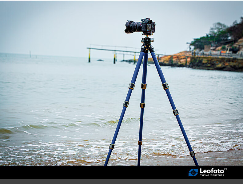 Leofoto Carbon Fiber Tripod for Smartphones And DSLR Cameras, Waterproof And Sandproof Photography Tripod with Ball Head Kit LP-284C+LH 13