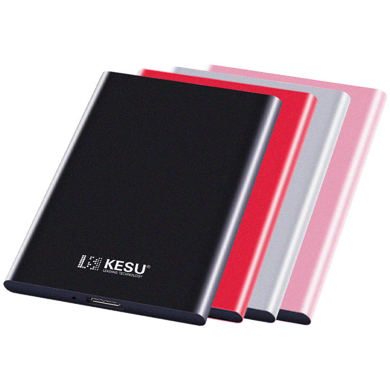 KESU 1TB Portable Hard Drive USB3.0 Large Capacity External Mechanical Hard Drive Massive Storage Laptop And Smartphone Connection 2.5-Inch Family Storage And Office Use