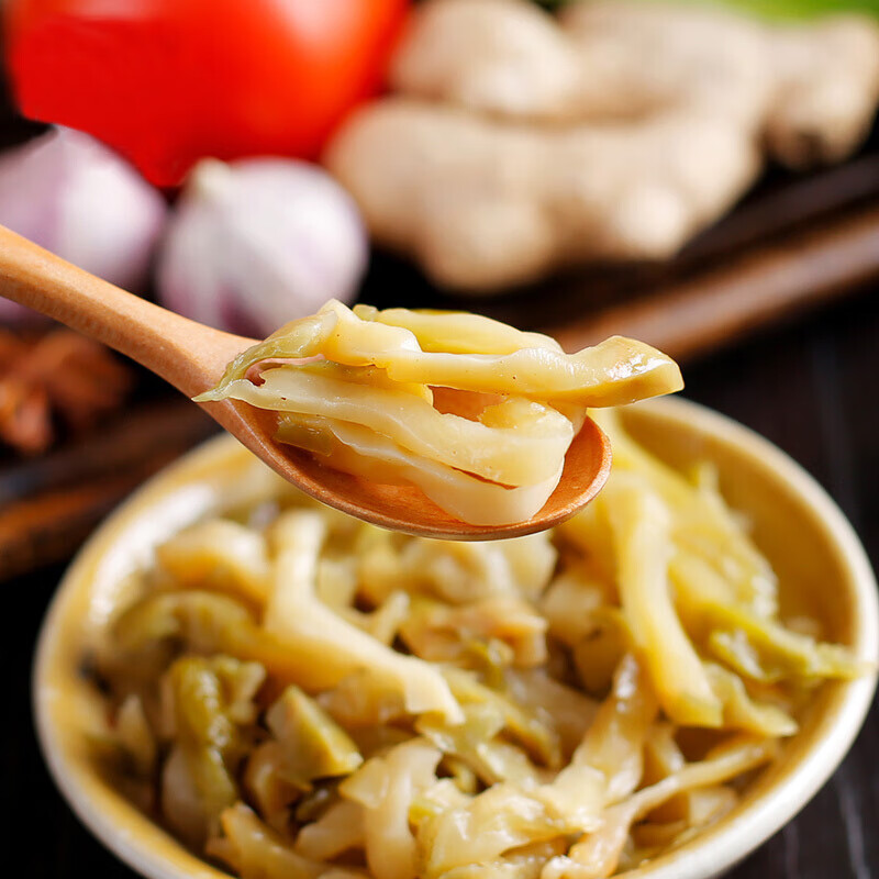 鱼泉榨菜 下饭菜 清爽配粥小菜 精制榨菜丝 60g*8袋 重庆特产