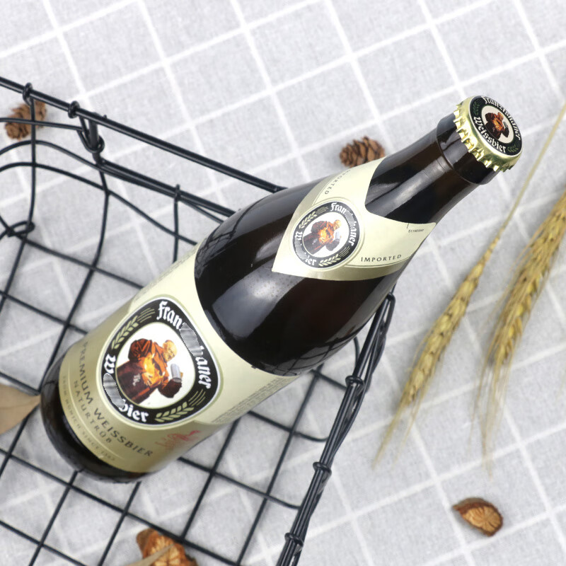 德国原装进口 franziskaner/范佳乐教士白啤听装小麦啤酒 教士白啤