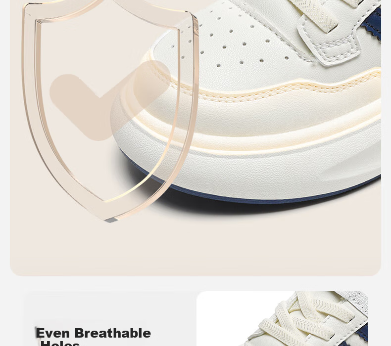 ANNIL Children's Casual Shoes, Spring Boys And Girls Versatile Sports Running Shoes, Fashionable Sneakers, 4003 Navy Blue, Size 35 8