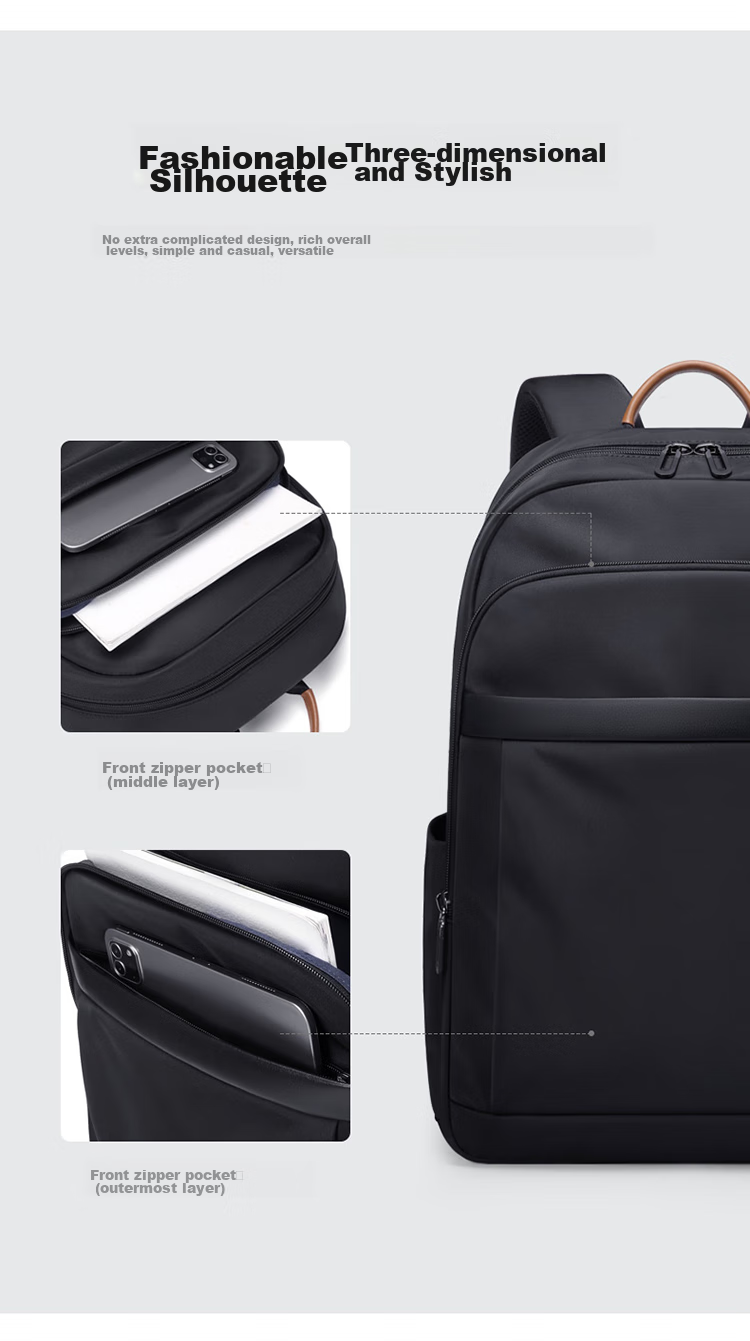 GOLF Backpack for Men, Large Capacity, 15.6-Inch Laptop Bag, Lightweight Water-Resistant Travel Backpack for Students And Business 11