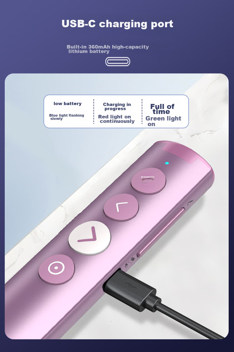 NORWII N10s Pro Laser Page-Turning Pen, Purple, Touchscreen Writing, Teacher's PPT Bluetooth Page-Turning Pen Remote Control, Seewo LED Screen All-In Machine with 64GB Storage 13